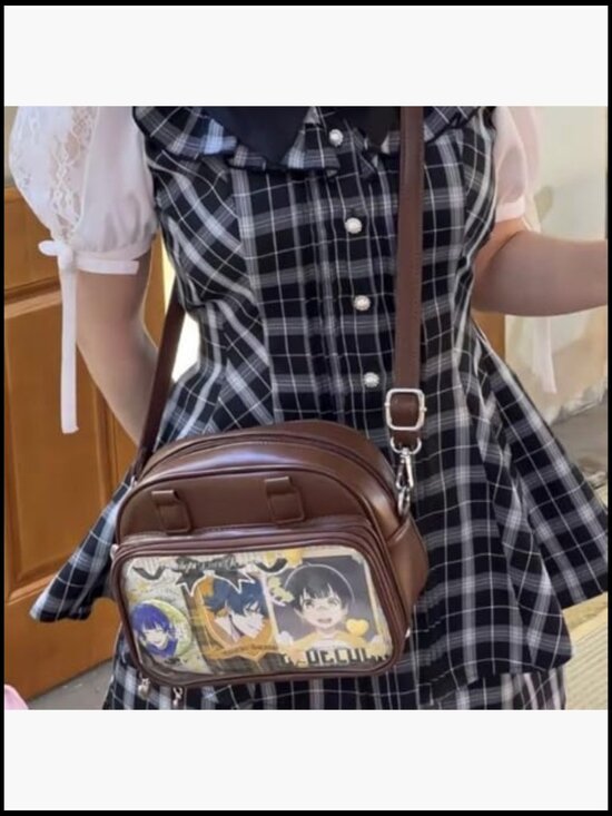 Ita Bag Backpack with Insert Big Capacity Single Shoulder Crossbody Y2K Handbag main image 4